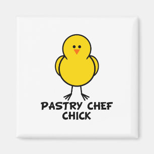 Pastry Chef Chick Magneet