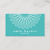 Pastry Chef Whisk Logo Catering Bakery Visitekaartje (Voorkant)