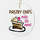 Pastry Chefs Keramisch Ornament (Links)