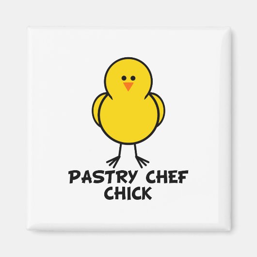Pastry Chick Magneet (Voorkant)