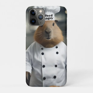 Pastry Prowess: de culinaire capibara iPhone 11 Pro Hoesje