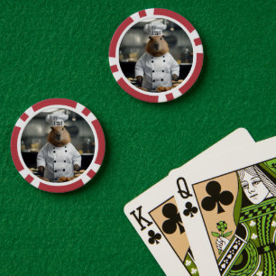 Pastry Vaardigheid: De Culinaire Capybara Poker Chips