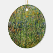 Pasture in Bloom door Vincent van Gogh Keramisch Ornament (Links)