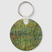 Pasture in Bloom door Vincent van Gogh Sleutelhanger (Achterkant)