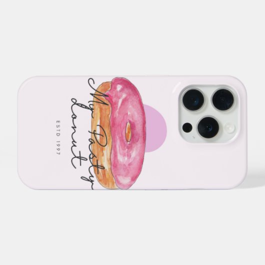 Pasty donut phone case (Verso Horizontal)