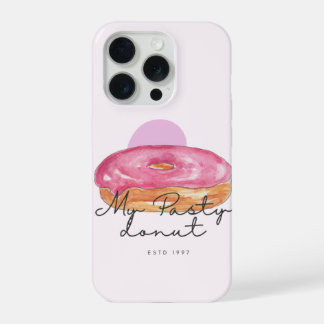 Pasty donut phone case iPhone 15 pro hoesje