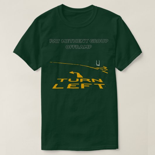 Pat Metheny Group Offplatform T-shirt (Design voorkant)