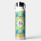 Pat Mosaic Business Water Bottle Waterfles (Voorkant)