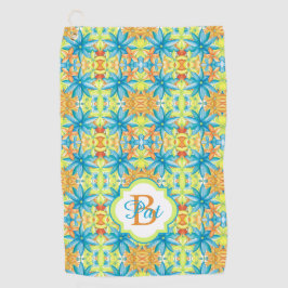 Pat Mosaic Golf Towel Golfhanddoek