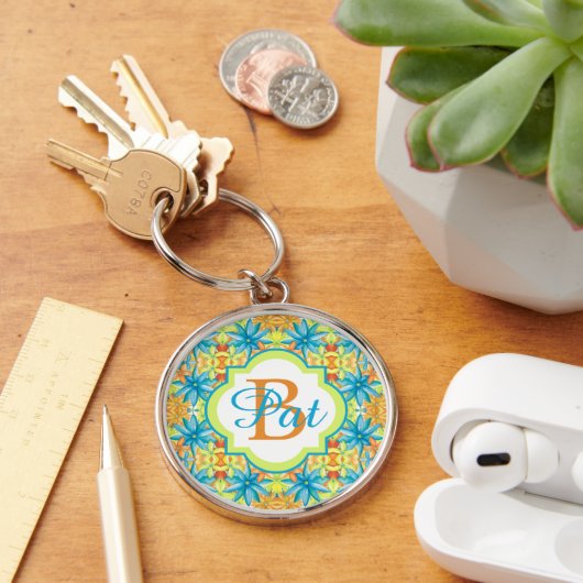 Pat Mosaic Keychain (Bureau)