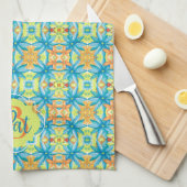 Pat Mosaic Kitchen Towel Theedoek (Quarter Fold)