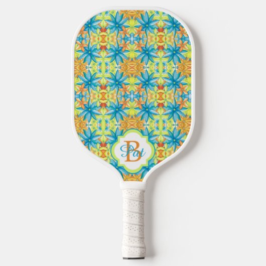 Pat Mosaic Pickleball Paddle (Voorkant)
