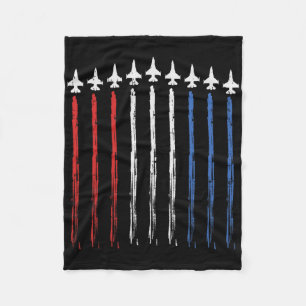 Pat op 4 juli fleece deken