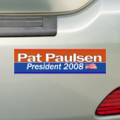 Pat Paulsen President Bumpersticker (Op auto)