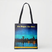 Pat Ruger: Voor hire Canvas tas (Voorkant)