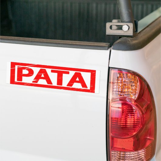 Pata Stamp Bumpersticker (Op Truck)