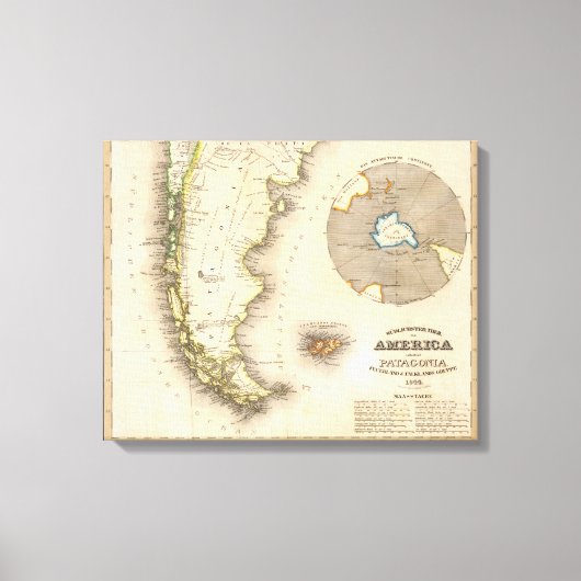 Patagonia, Argentinië Canvas Afdruk (Voorkant)