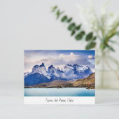 Patagonia Briefkaart (Staand voorkant)