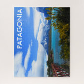 patagonia-hoefijzer legpuzzel (Verticaal)