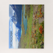 patagonia-meerbloemen legpuzzel (Verticaal)