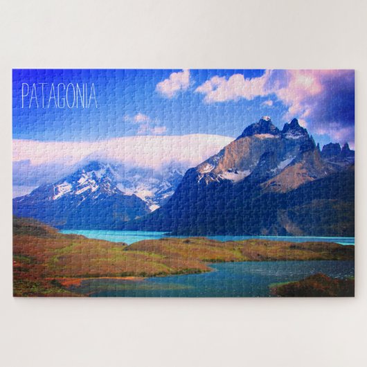 patagonia torres del paine legpuzzel (Horizontaal)