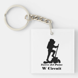 Patagonia - Torres del Paine - W Circuit - Hiking Sleutelhanger