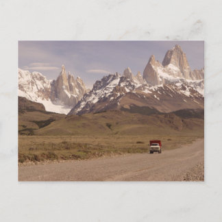 Patagonia, weg naar El Chaltén Briefkaart