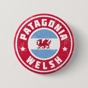 Patagonia Welsh Flag Ronde Button 5,7 Cm