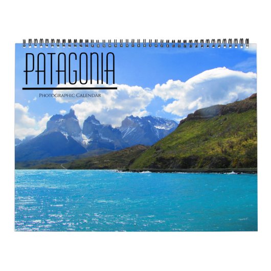 Patagonië 2025 groot kalender (Hoes)