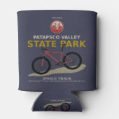 Patapsco in handen van de staat blikjeskoeler (Achterkant)