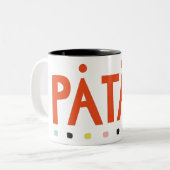 Påtår Mug à café à deux tons (Devant gauche)