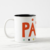 Påtår Mug à café à deux tons (Gauche)