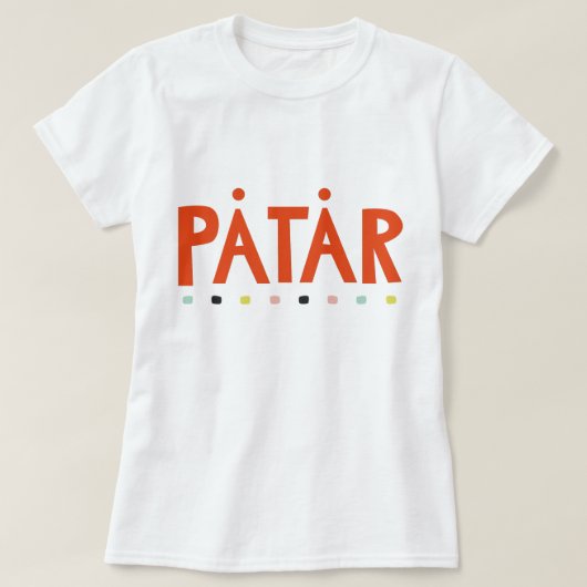 Påtår T-Shirt (Design voorkant)