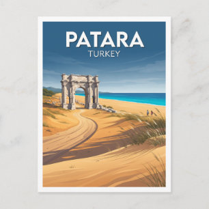 Patara Oude Stad en Strand Gelemiş Turkije Briefkaart