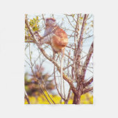 Patas is omhoog een structuur fleece deken (Voorkant)