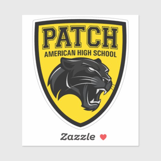 PATCH American High School Sticker (Vel)