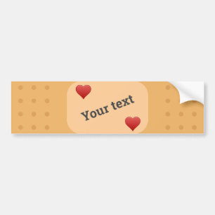 Patch bandaid pleister kras smet verbergen bumpersticker