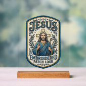 Patch brodé Jésus Regardez Patch brodé Jésus (Neutre)