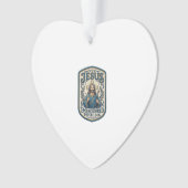 Patch brodé Jésus Regardez Patch brodé Jésus (devant)
