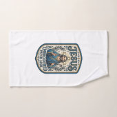 Patch brodé Jésus Regardez Patch brodé Jésus (Serviette à main)