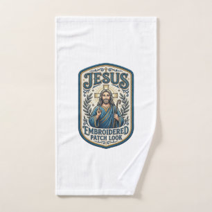 Patch brodé Jésus Regardez Patch brodé Jésus