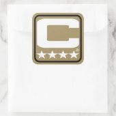 Patch Champion - AUCUN Sticker Gold (Sac)