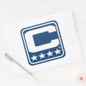 Patch Champion - Autocollant bleu IND (Enveloppe)