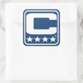 Patch Champion - Autocollant bleu IND (Sac)