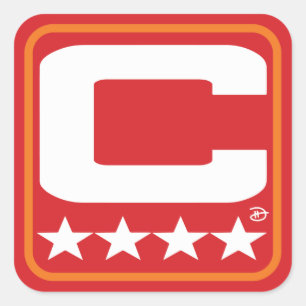 Patch Champion - Autocollant rouge TB