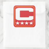 Patch Champion - Autocollant rouge TB (Sac)