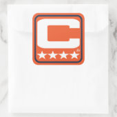 Patch Champion - Sticker DEN Orange (Sac)