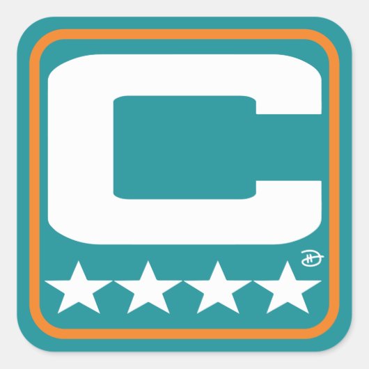 Patch Champion - Sticker MIA Aqua (Devant)