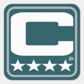 Patch Champion - Sticker vert PHI (Devant)