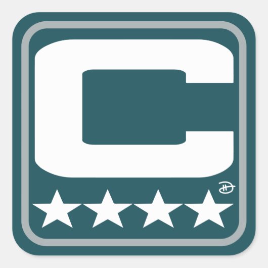Patch Champion - Sticker vert PHI (Devant)